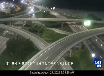 I-94 at Stadium Interchange HM live camera view