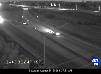 I-43 at 124th St live camera view