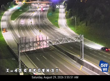 I-43 at Brown St live camera view