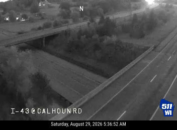 I-43 at Calhoun Rd live camera view