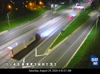 I-43 at Wright St live camera view