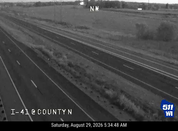 I-41 at County N live camera view