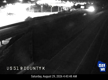 US 51 at County K live camera view