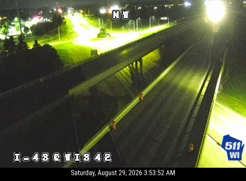 I-43 at WIS 42 live camera view