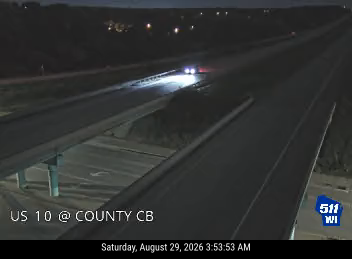 US 10 at County CB live camera view