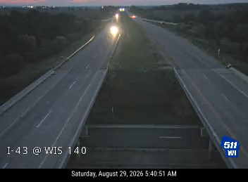 I-43 at WIS 140 live camera view