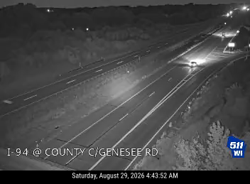 I-94 at County C/Genesee Rd live camera view