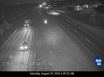 I-94 at Willow Glen Rd live camera view