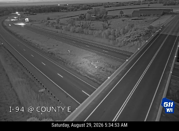 I-94 at County E live camera view