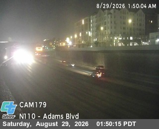I-110 : (179) Adams Blvd live camera view