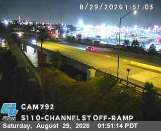 I-110 : (792) Channel St Off-Ramp live camera view
