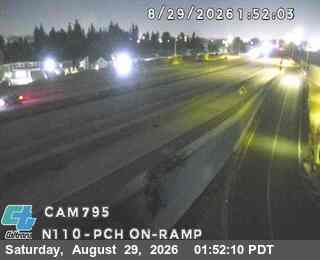 I-110 : (795) PCH On-Ramp live camera view