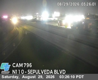 I-110 : (796) Sepulveda Blvd live camera view