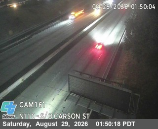 I-110 : (161) S/O Carson St live camera view