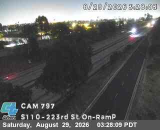 I-110 : (797) 223rd St On-Ramp live camera view
