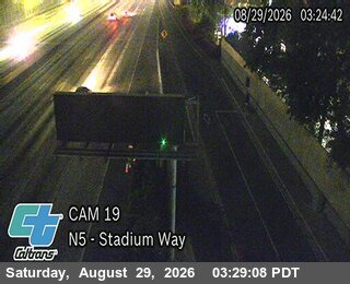 I-5 : (19) Stadium Way live camera view