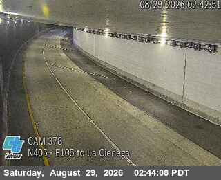 I-405 : (378) E 105 TO LA CIENEGA live camera view