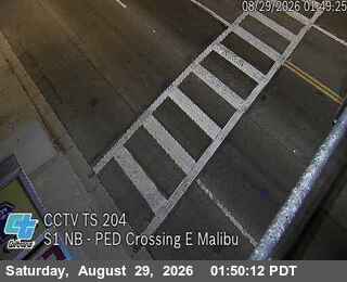 SR-1 : (204) PED Crossing East Malibu live camera view