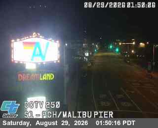 SR-1 : (250) Malibu Pier live camera view