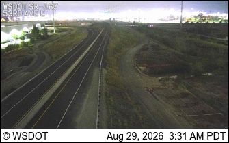 SR 167 at MP 0.3: 3rd Ave E live camera view