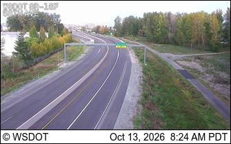 SR 167 at MP 0.7: 58th Ave E live camera view
