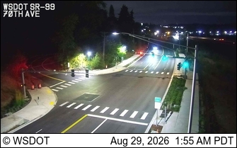 SR 99 at MP 1: 70th Ave E live camera view