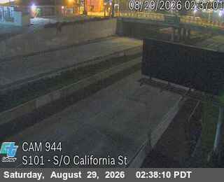 US-101 : (944) S/O California St live camera view