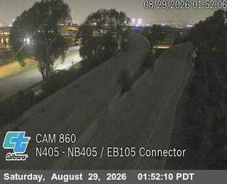 I-405 : (860) NB 405 / EB 105 Connector live camera view