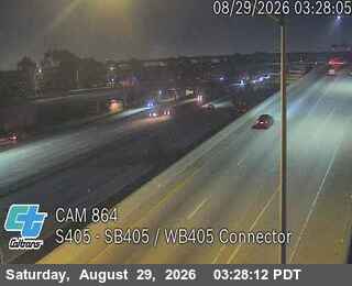 I-405 : (864) SB 405 / WB 105 Connector live camera view