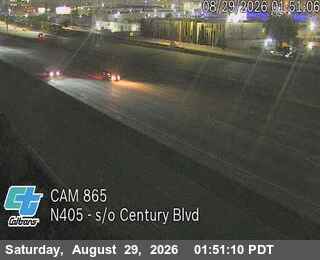I-405 : (865) S/O CENTURY BLVD live camera view