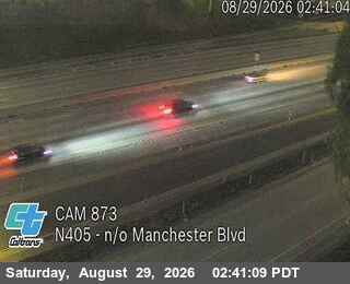 I-405 : (873) N/O MANCHESTER BLVD live camera view