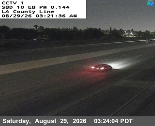 I-10 : (01) LA County Line live camera view