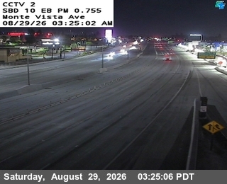 I-10 : (02) East of Monte Vista live camera view