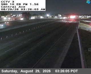 I-10 : (03) Central live camera view