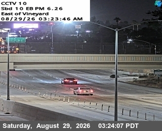 I-10 : (10) East of Vineyard live camera view