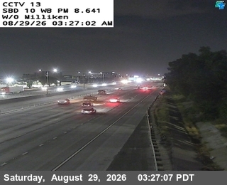 I-10 : (13) West of Milliken live camera view