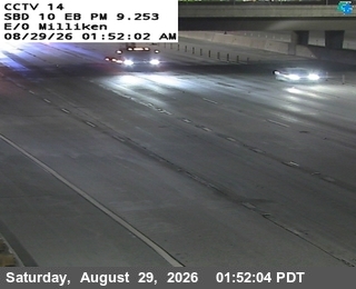 I-10 : (14) East of Milliken live camera view