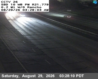 I-10 : (26) West of Rancho live camera view