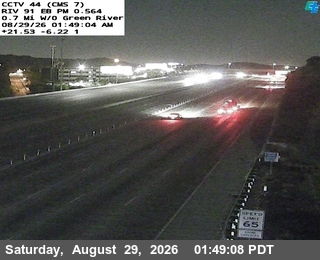 SR-91 : (44) 0.7 Miles West of Green River live camera view