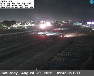 SR-91 : (49) 0.5 Miles West of Serfas live camera view