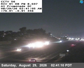 SR-91 : (56) Promenade Overcross live camera view