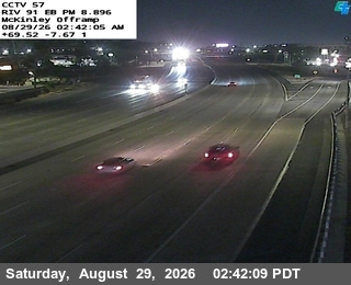 SR-91 : (57) Mckinley Offramp live camera view