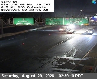 I-215 : (61) 0.2 Miles S of Columbia live camera view