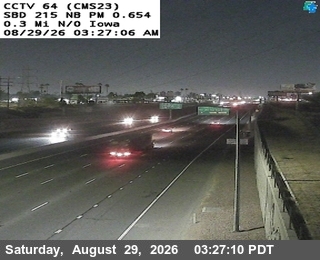 I-215 : (64) 0.3 Mi N/O Iowa live camera view