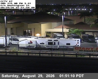 I-215 : (67) North Of Washington live camera view