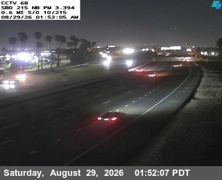 I-215 : (68) South Of I-10 live camera view