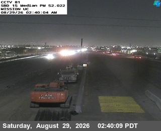 I-15 : (81) Mission Blvd. UC live camera view