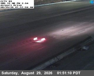 I-15 : (83) Airport Drive live camera view