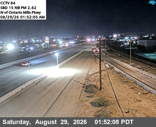 I-15 : (84) N of Ontario Mills Pkwy live camera view