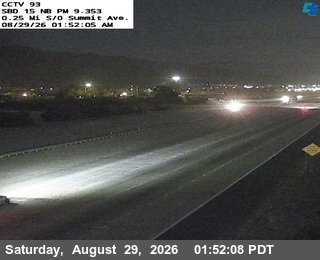 I-15 : (93) .25mi South Of Summit live camera view